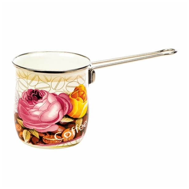 POSODA ZA TOPLE NAPITKE MQ DŽEZVA COFFEE 0.65 L EMAJLIRANA ZA INDUKCIJO