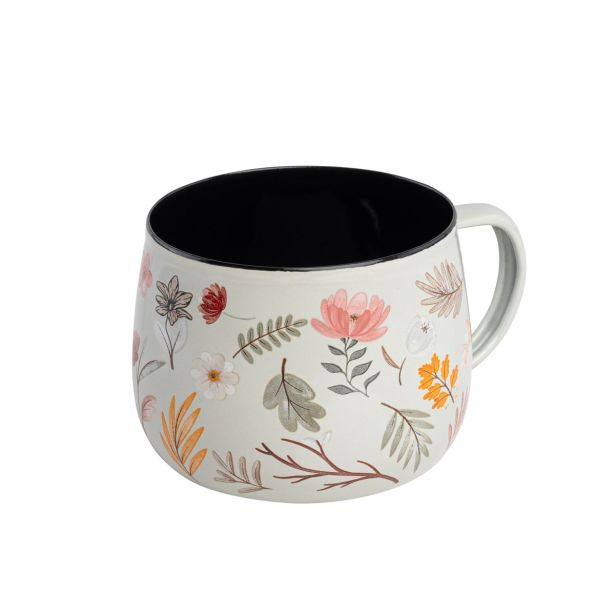 POSODA ZA TOPLE NAPITKE ENAMELIE SKODELICA NEJA 10 CM 0.5L TREBUŠASTA