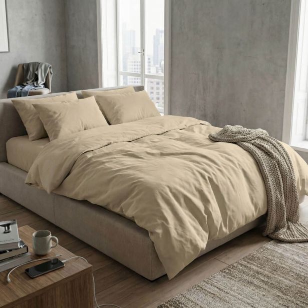 POSTELJNINA BAMBOO EXCLUSIVE 140X200,BEŽ