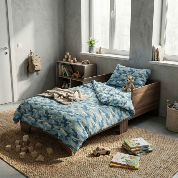 POSTELJNINA CAMO 140X200/50X70