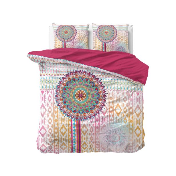 POSTELJNINA VITAPUR FAMILY EDEN 50X70/200X200 ROZA