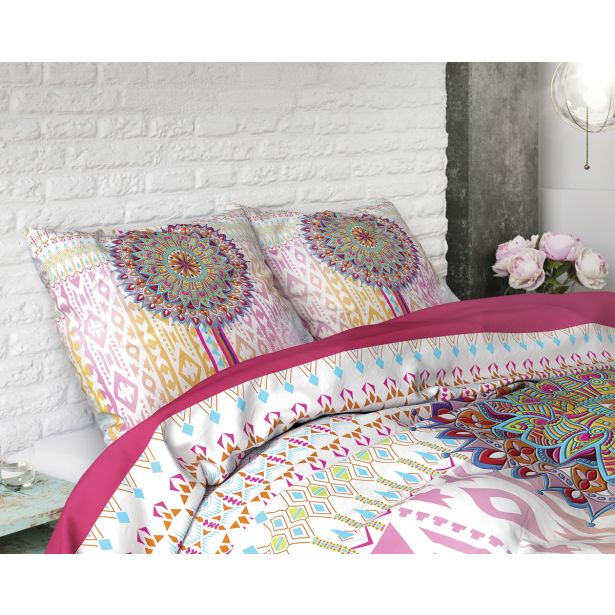 POSTELJNINA VITAPUR FAMILY EDEN 50X70/200X200 ROZA