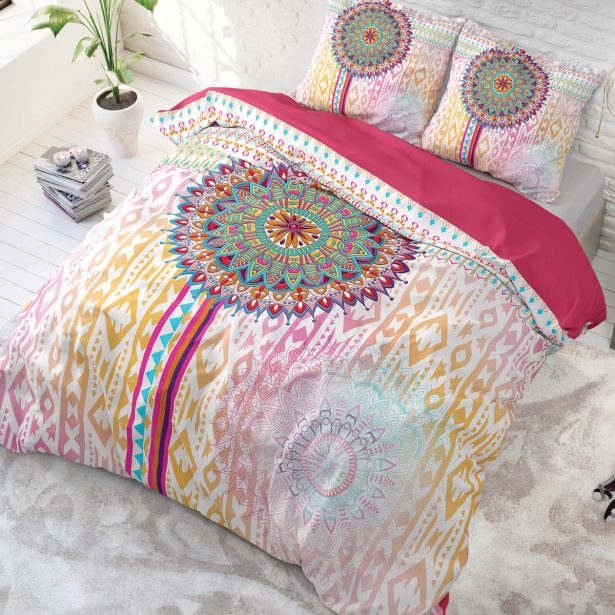 POSTELJNINA VITAPUR FAMILY EDEN 50X70/200X200 ROZA