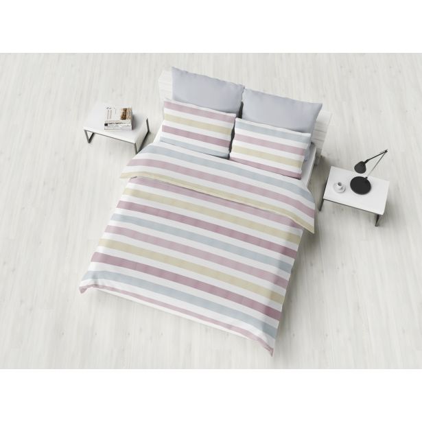 POSTELJNINA VITAPUR FAMILY PINEA 140X200/50X70 CM VIOLA