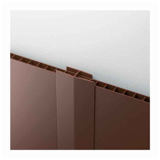 STENSKA OBLOGA CEZAR POVEZOVALNI H PROFIL RJAV 11X43X3000 MM