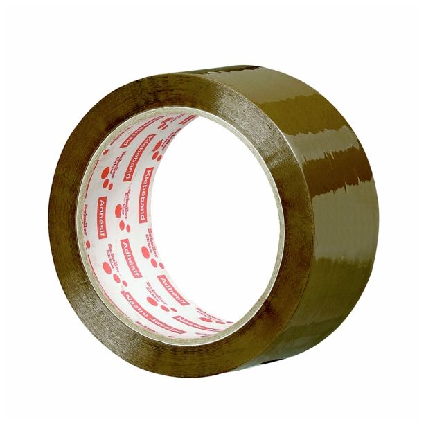 PP LEPILNI TRAK SCHULLER BOX TAPE RJAVI 110°C 48MMX66M - PAKIRNI TRAK