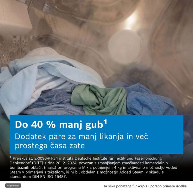 PRALNI STROJ BOSCH WGB254A2BY I DOS