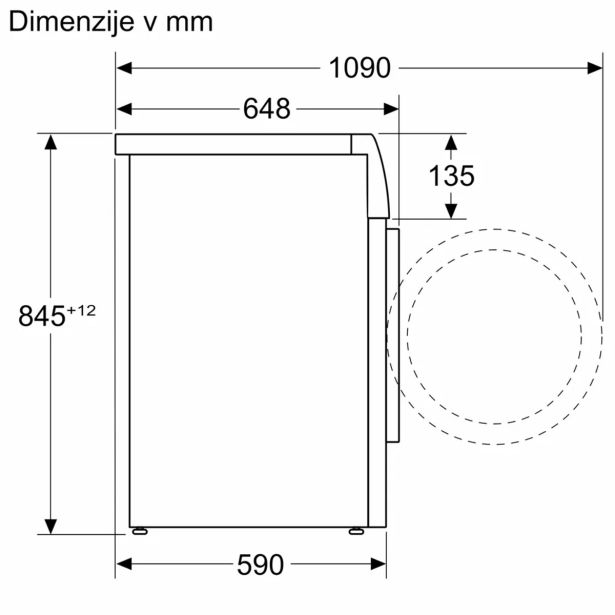 PRALNI STROJ BOSCH WGB25692BY
