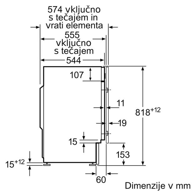 PRALNI STROJ BOSCH WIW28542EU VGRADNI
