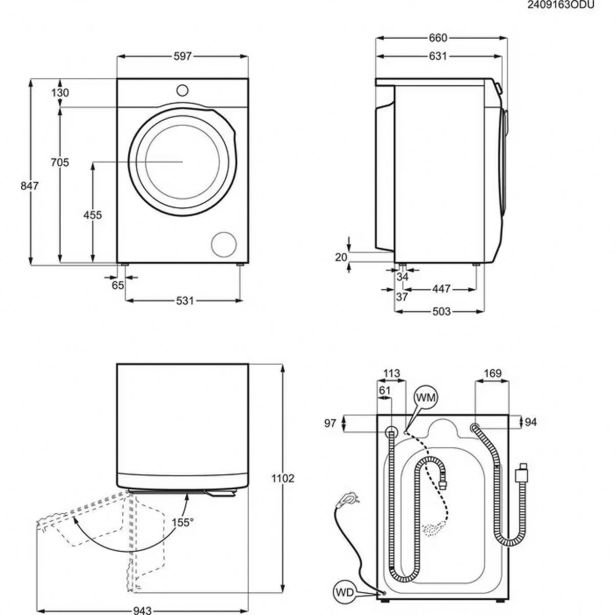 PRALNI STROJ ELECTROLUX EW8F4414UE
