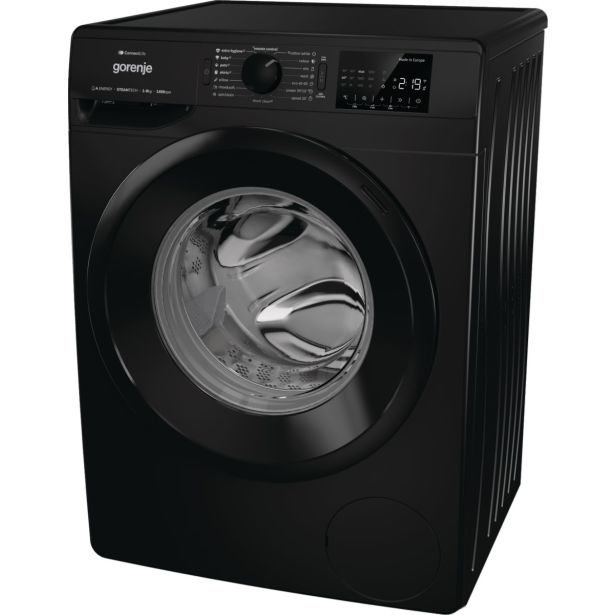 PRALNI STROJ GORENJE WPNEI84A1SW/B, 8 KG, ČRN
