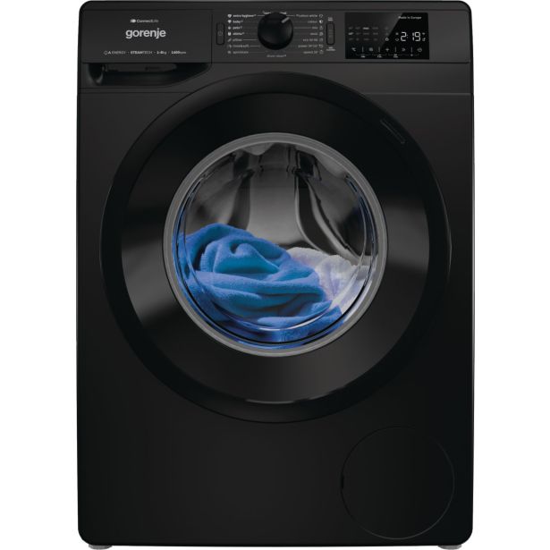 PRALNI STROJ GORENJE WPNEI84A1SW/B, 8 KG, ČRN