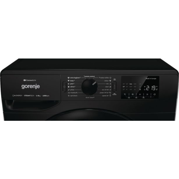 PRALNI STROJ GORENJE WPNEI84A1SW/B, 8 KG, ČRN