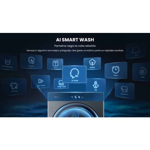 PRALNO-SUŠILNI STROJ HAIER CLC108-GNU1-S