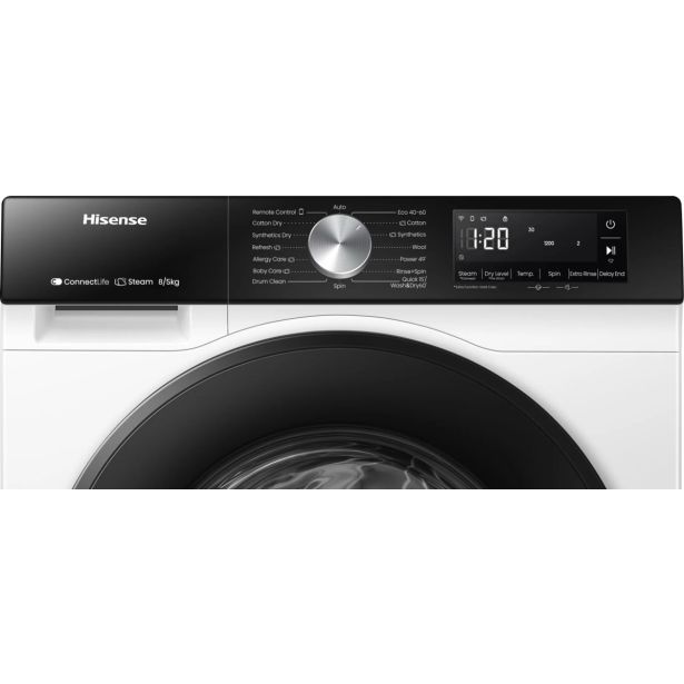 PRALNO-SUŠILNI STROJ HISENSE WD3S8043BW3