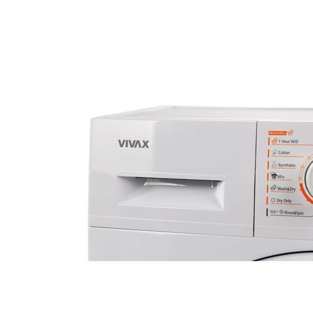 PRALNO-SUŠILNI STROJ VIVAX WDF-1408D616BS SILENTWASH