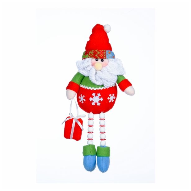 PRAZNIČNA FIGURA GLOSSTYLE FIGURA SEDEČA 38 CM SORTIRANO