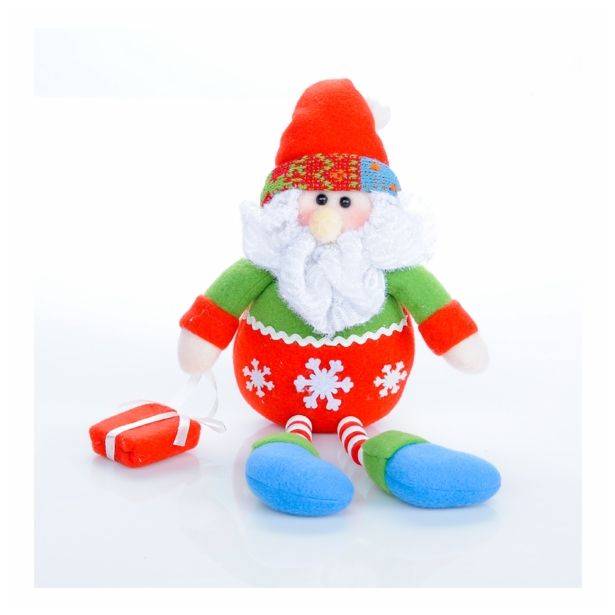 PRAZNIČNA FIGURA GLOSSTYLE FIGURA SEDEČA 38 CM SORTIRANO