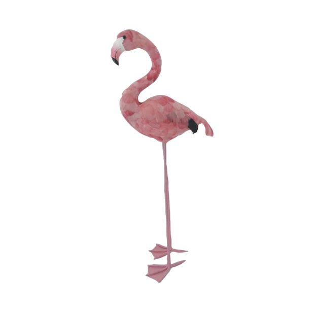 PRAZNIČNA FIGURA GLOSSTYLE FLAMINGO 80 CM