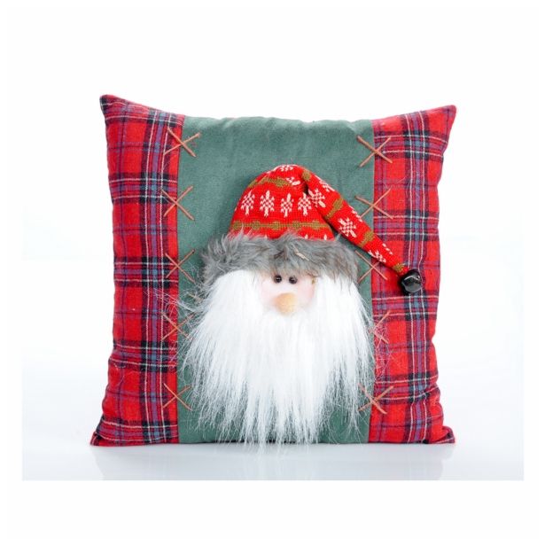 PRAZNIČNA FIGURA GLOSSTYLE OKRASNA BLAZINA 36X36 CM S FIGURO SORTIRANO