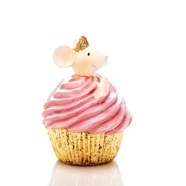 PRAZNIČNA FIGURA GLOSSTYLE TORTICA Z MIŠKO 9.2 CM