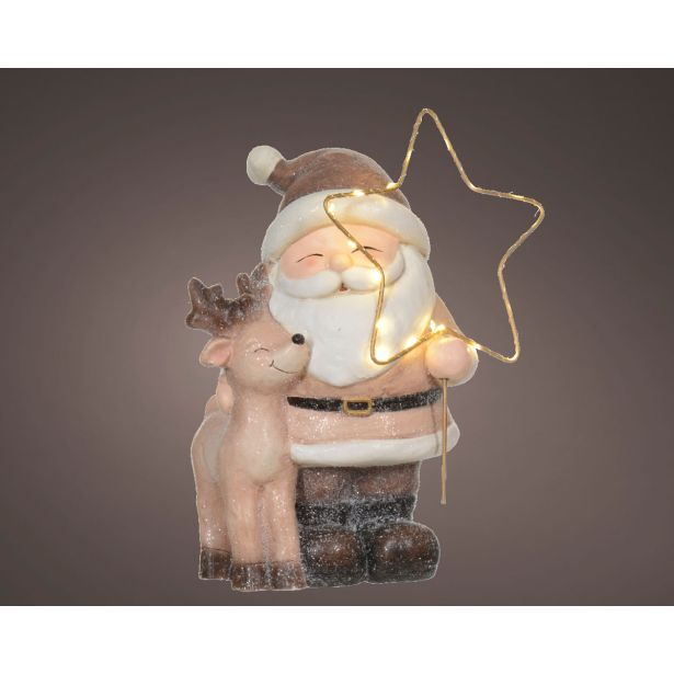 PRAZNIČNA FIGURA LUMINEO MICRO LED BOŽIČEK 38 CM
