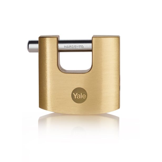 CILINDRIČNA OBEŠANKA 60 MM YALE HIGH SECURITY,  1 KOS S 3 KLJUČI, V SKLADU Z EN 12320:2012, VARNOSNI RAZRED 2