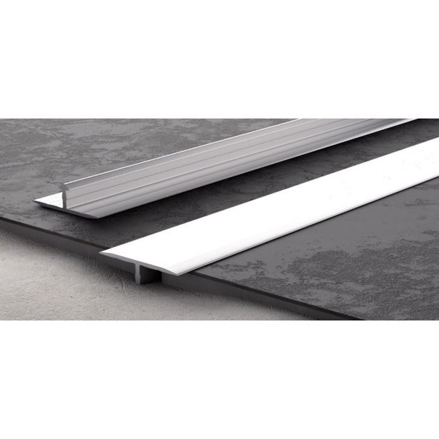 PREHODNI ALU PROFIL CEZAR T13 10X13MM 1.0M SREBRN