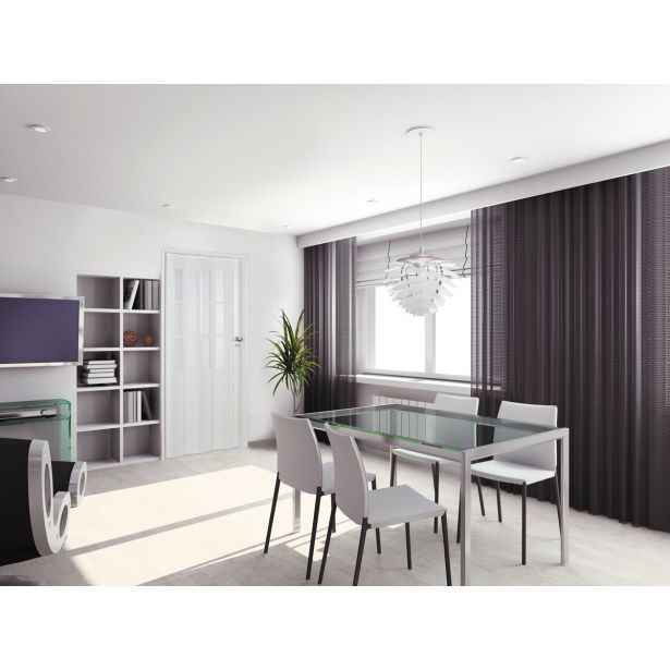 PREKLOPNA VRATA MARLEY PRESIDENT NEWEDITION BELA SATINATO 86X205 CM