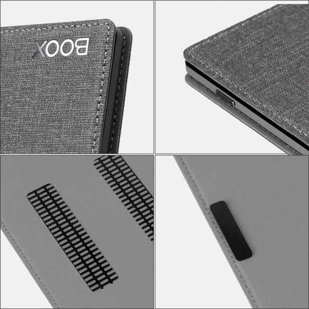 PREKLOPNI OVITEK ETUI ZA E-BRALNIKE BOOX SERIJE POKE 2 POKE 3 POKE 4, SIVA