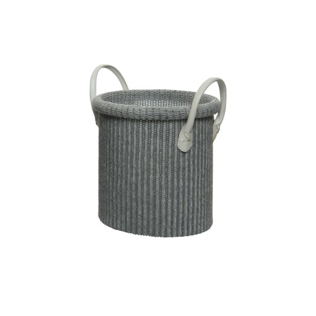 OKRASNA OKROGLA KOŠARA IZ BOMBAŽA