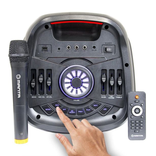 PRENOSNI KARAOKE ZVOČNIK MANTA SPK5305