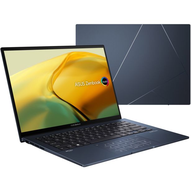 PRENOSNI RAČUNALNIK ASUS ZENBOOK 14 OLED UX3402ZA-OLED-KM721X I7-1260P/16GB/512GB/14" 2,8K OLED/IRIS XE/W11PRO