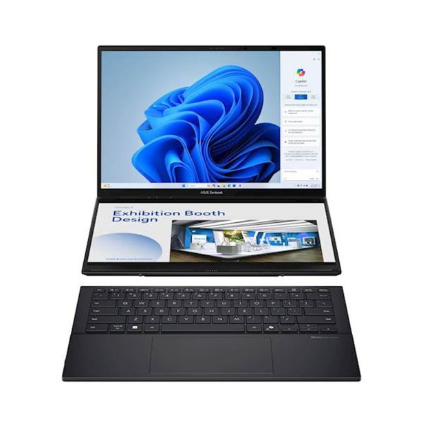 PRENOSNI RAČUNALNIK ASUS ZENBOOK DUO UX8406CA-QL077X ARL ULTRA 9 285H/32GB/SSD 1TB/14" OLED/INTEL ARC/W11PRO
