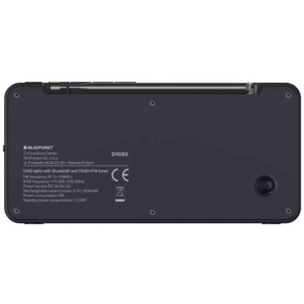 PRENOSNI RADIO BLAUPUNKT DR6BK DAB