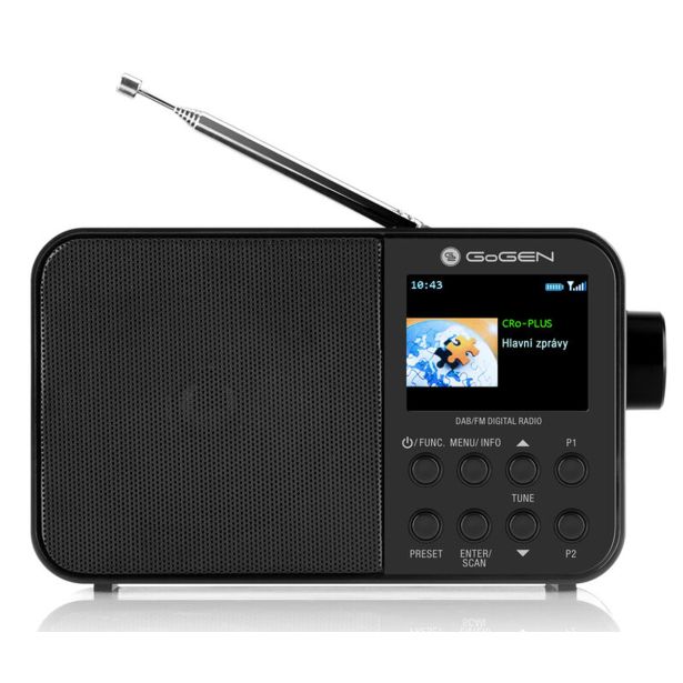 PRENOSNI RADIO GOGEN DAB+ 500BT ČRN