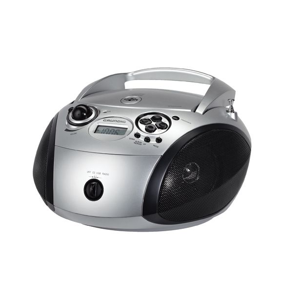 PRENOSNI RADIO GRUNDIG RCD1445 USB SREBRN/ČRN