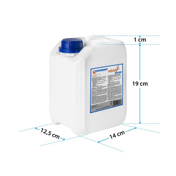 PRENOSNI WC BRUNNER SANITARNA TEKOČINA 2.5 L HISAN+ RINSE