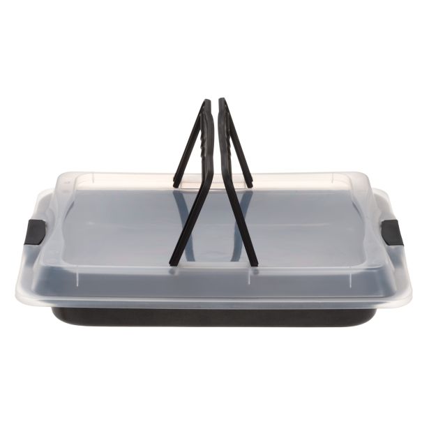 PEKAČ / MODEL ZA PEKO MAKU PRENOSNI, SNEMLJIVO DNO 42X30X 4.5 CM