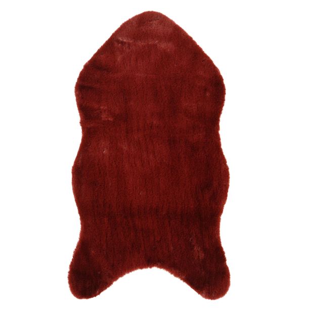 PREPROGA IZ UMETNEGA KRZNA, KOSTANJ BARVA 90X50X2 CM