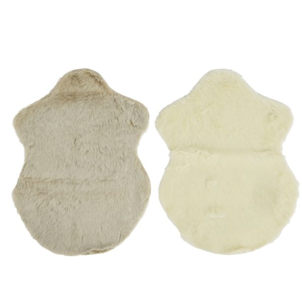 DEKORATIVNA PREPROGA U.KRZNO 38X55CM BELA ALI BEŽ