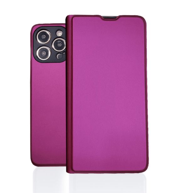 PRESTIGE PREKLOPNA TORBICA OVITEK ZA IPHONE 16 - BORDO RDEČA
