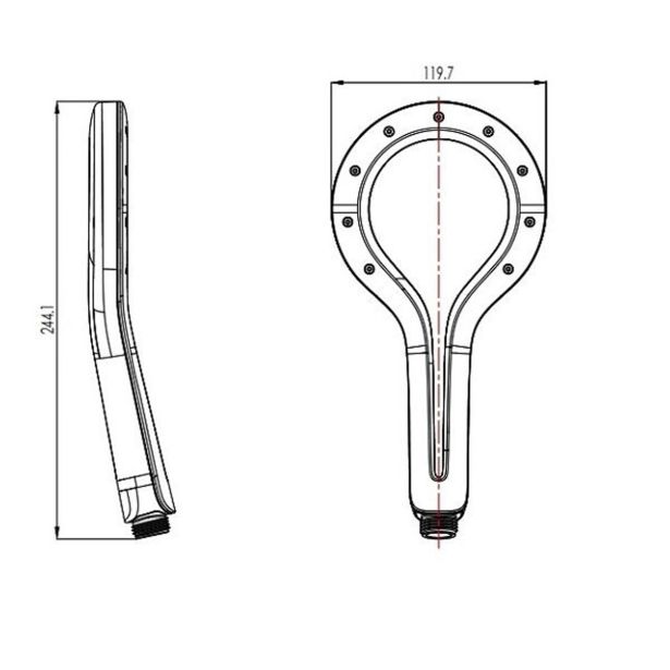PRHA BLITZ ROČNA 1F PR03 BELA