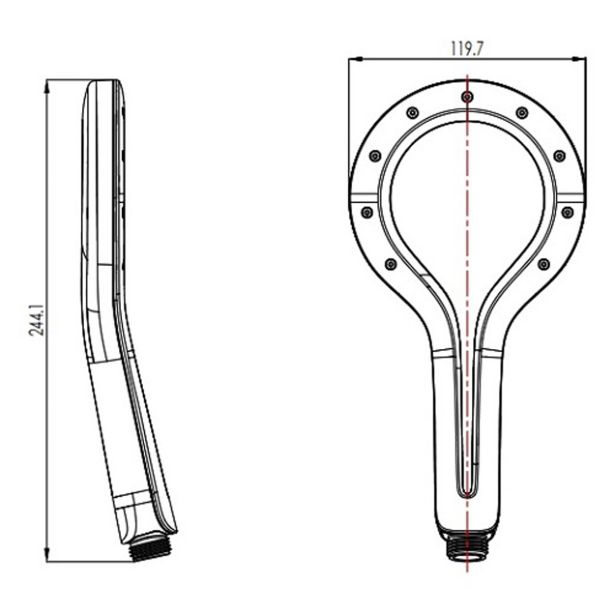PRHA BLITZ ROČNA 1F PR03 BELA