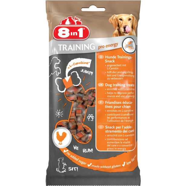 PRIBOLJŠEK ZA PSA 8 IN 1 ZA TRENIRANJE PSA PES-PRO ENERGY, 100G