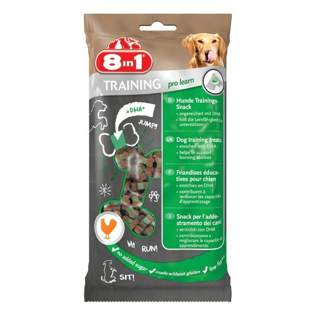 PRIBOLJŠEK ZA PSA 8 IN 1 ZA TRENIRANJE PSA PES-PRO LEARN, 100G