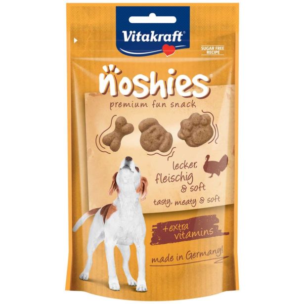 PRIBOLJŠEK ZA PSA VITAKRAFT NOSHIES PURAN, 90G VSE PASME