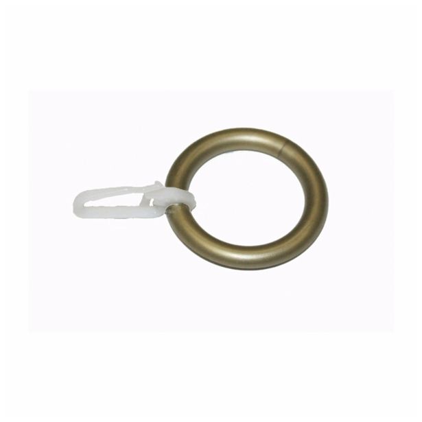 PRIBOR HUNGARIA KARNIS OBROČEK S KLJUKICO PANNO. 16 MM MESING 10 KOS/ZAV