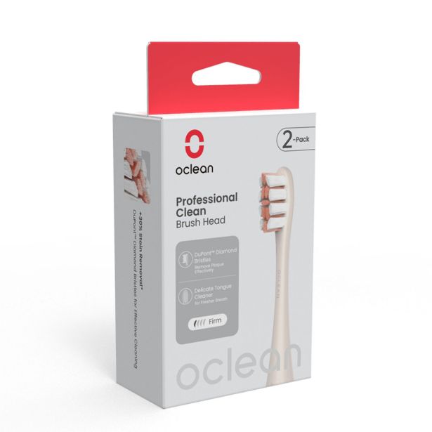 PRIBOR IN DODATKI OCLEAN NASTAVEK PROFESSIONAL CLEAN, 2 KOS, GOLDEN