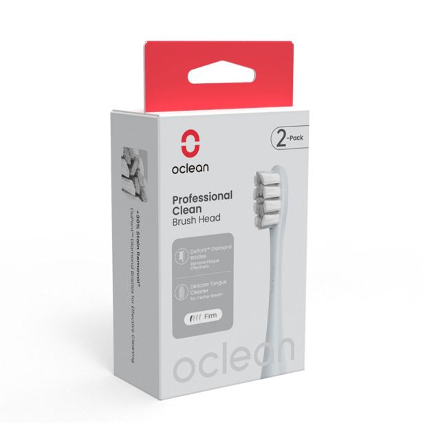 PRIBOR IN DODATKI OCLEAN NASTAVEK PROFESSIONAL CLEAN, 2 KOS, SREBRNA